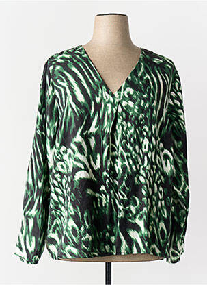 Blouse col v noir CARMAKOMA femme