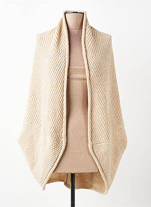 Gilet sans manche beige OPUS femme