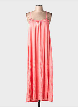 Robe longue sans manche sans manche rose JACQUELINE DE YONG femme