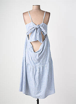 Robe courte manches courtes manches courtes bleu VERO MODA femme