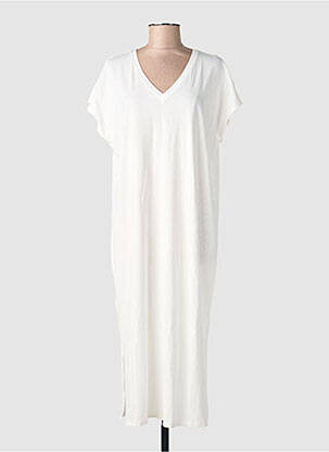 Robe courte manches courtes manches courtes blanc VERO MODA femme