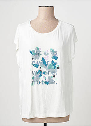 T-shirt blanc S.OLIVER femme