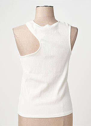Débardeur coupe droite blanc VERO MODA femme