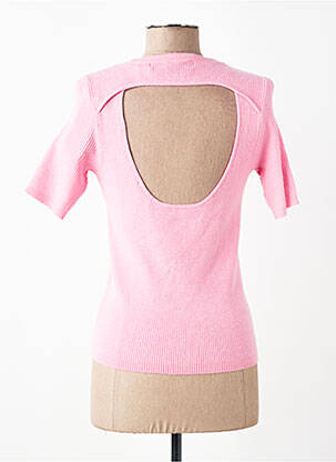 Pull manches courtes rose VERO MODA femme
