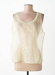 T-shirt vert MANGO femme