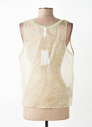 T-shirt vert MANGO femme
