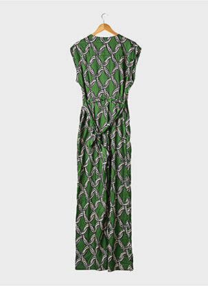 Combi-pantalon vert MANGO femme