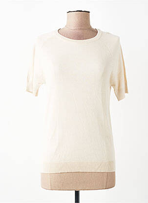 Pull beige MANGO femme
