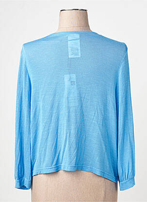 Gilet manches longues bleu STREET ONE femme