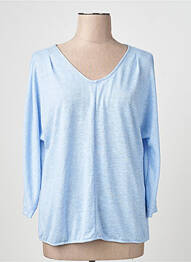 T-shirt bleu STREET ONE femme