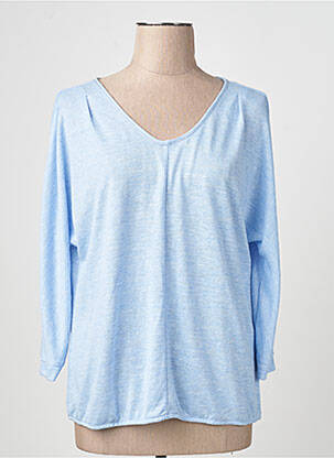 T-shirt bleu STREET ONE femme