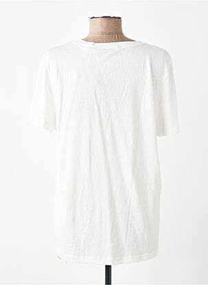 T-shirt col rond manches courtes blanc VERO MODA femme