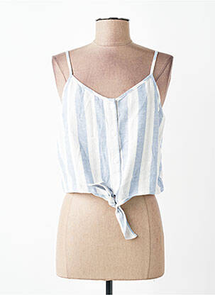 Top bleu ONLY femme