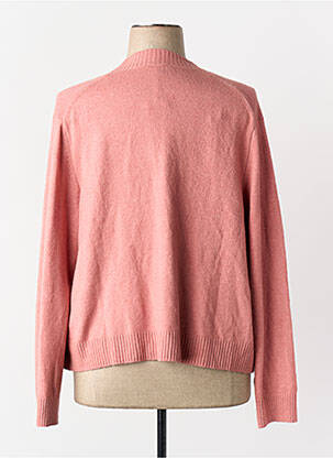 Gilet manches longues rose TOM TAILOR femme