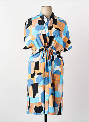 Robe courte bleu TOM TAILOR femme