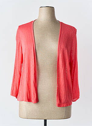 Gilet manches longues orange STREET ONE femme