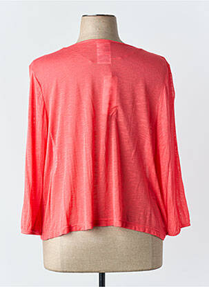 Gilet manches longues orange STREET ONE femme
