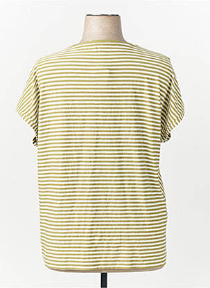 T-shirt jaune TOM TAILOR femme