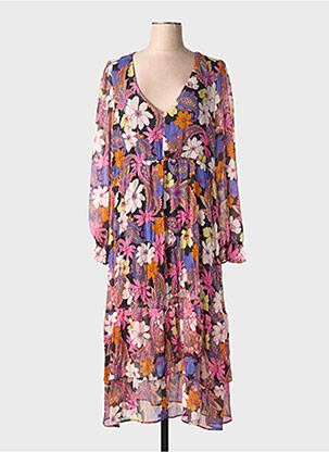 Robe longue rose NAF NAF femme