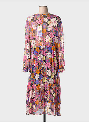 Robe longue rose NAF NAF femme