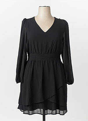Robe mi-longue noir ZABAIONE femme