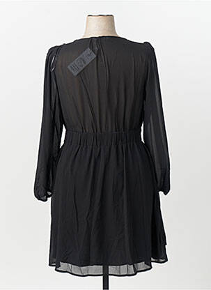 Robe mi-longue noir ZABAIONE femme