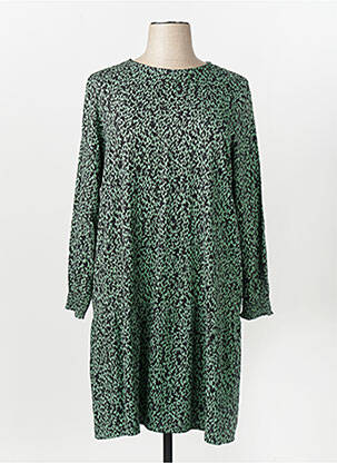 Robe mi-longue vert STREET ONE femme
