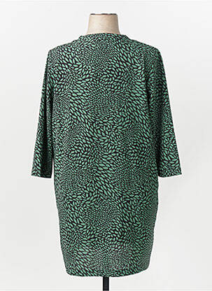 Robe mi-longue col rond vert CARMAKOMA femme