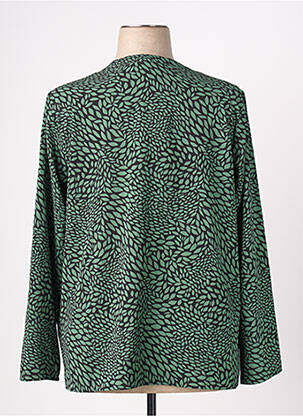 Chemisier coupe droite manches longues vert CARMAKOMA femme
