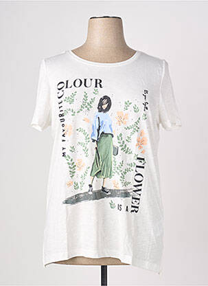 T-shirt beige STREET ONE femme