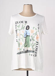 T-shirt beige STREET ONE femme