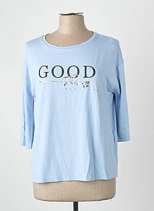T-shirt bleu STREET ONE femme