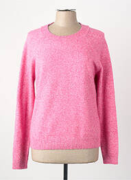 Pull col rond rose VERO MODA femme