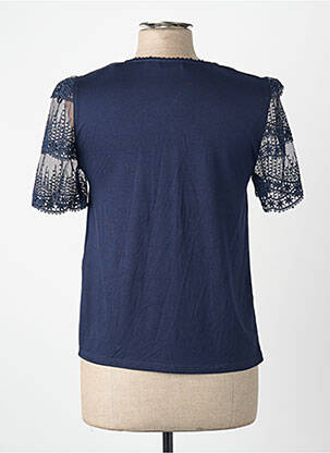 T-shirt bleu NAF NAF femme