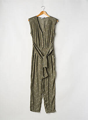 Combi-pantalon vert LE TEMPS DES CERISES femme