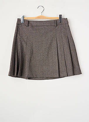 Jupe courte gris MANGO femme