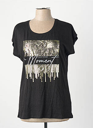 T-shirt noir ZABAIONE femme