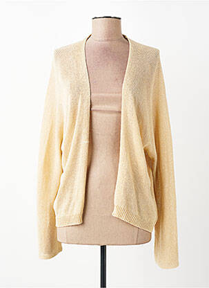 Gilet manches longues beige MOLLY BRACKEN femme