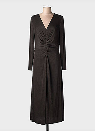Robe longue noir LE TEMPS DES CERISES femme