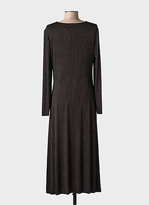 Robe longue noir LE TEMPS DES CERISES femme