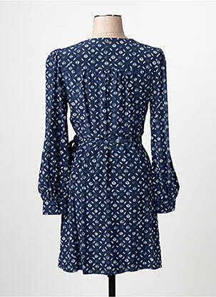 Robe mi-longue bleu PEPE femme