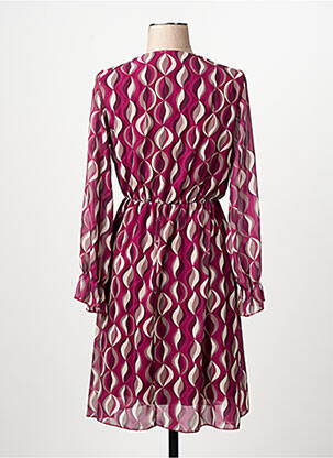 Robe mi-longue violet ZABAIONE femme