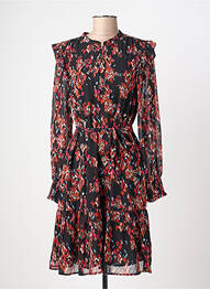 Robe mi-longue noir GARCIA femme