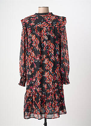 Robe mi-longue noir GARCIA femme
