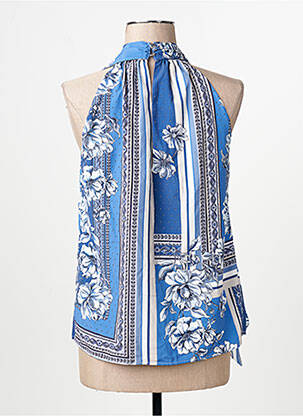 Blouse bleu MORGAN femme