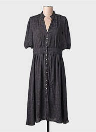 Robe courte noir MORGAN femme