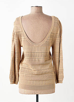 Pull beige MORGAN femme