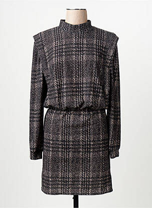 Robe mi-longue gris MORGAN femme