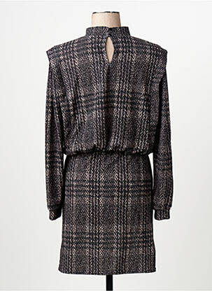Robe mi-longue gris MORGAN femme