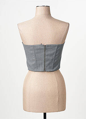 Top gris MORGAN femme